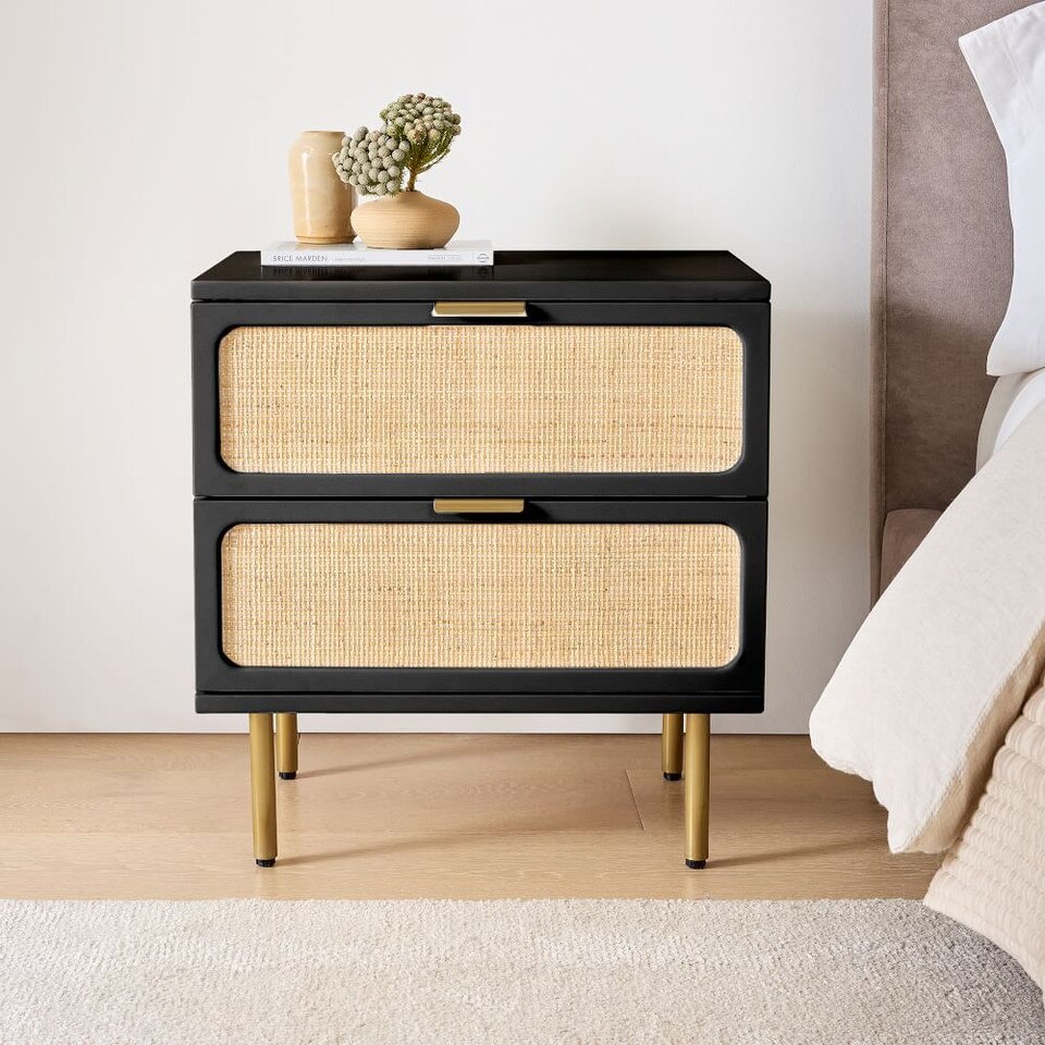 Ida Woven Nightstand (23") West Elm UK
